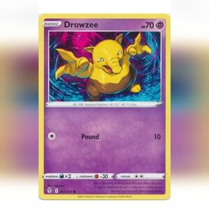 Drowzee Pokemon Card 🔥 70 HP 🟡 061/203